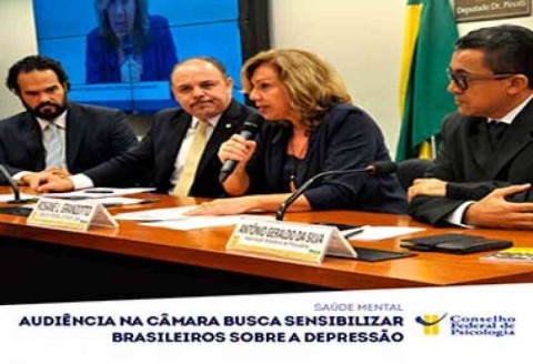 Audiência busca sensibilizar brasileiros sobre a depressão