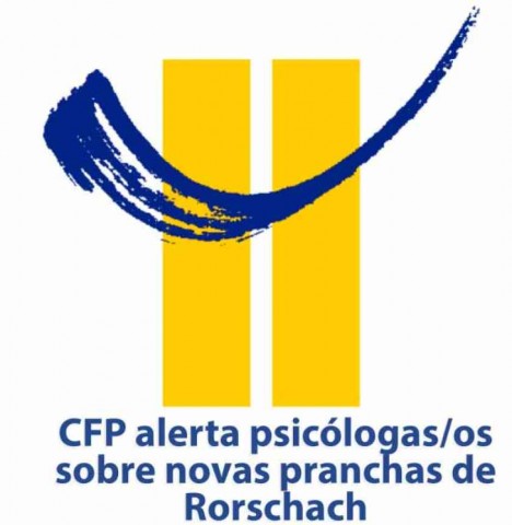 Alerta aos Psicologos sobre novas pranchas de Rorschach